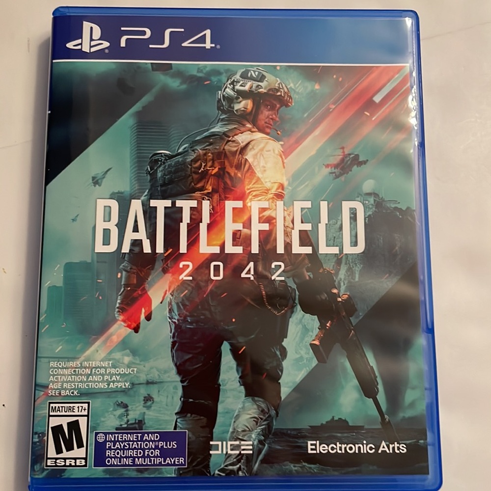 PS4 BATTLEFIELD 2042  (blue ray disc ) video game